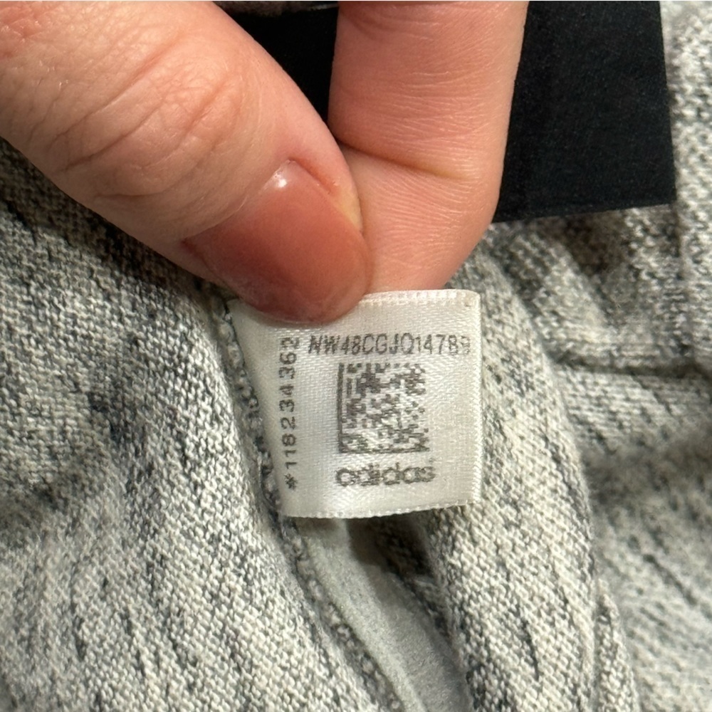 Adidas Essentials Pique Heather Pullover Hoodie S… - image 4